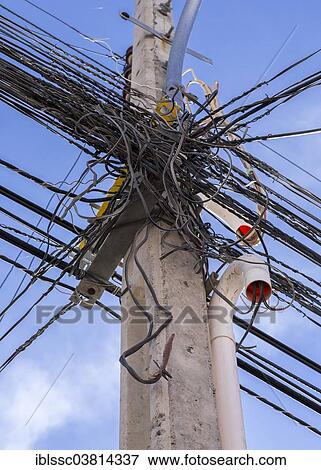 "Power pole, Putre, northern Chile" View Large Photo Image Stock Photo - "Power pole, Putre, northern Chile". Fotosearch