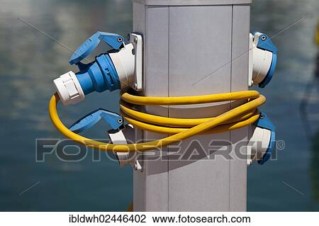 "Power supply for boats, plugs and sockets, marina, Marbella, Costa del Sol, Andalusia, Spain, Europe, PublicGround, Europe" View Large Photo Image Stock Image - "Power supply for boats, plugs and sockets, marina, Marbella, Costa del Sol, Andalusia, Spain, Europe, PublicGround, Europe". Fotosearch