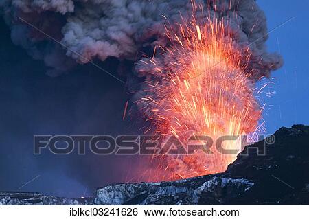 "Powerful eruption of Eyjafjallajoekull volcano, Eyjafjallajokull, Iceland, Europe" View Large Photo Image Stock Photograph - "Powerful eruption of Eyjafjallajoekull volcano, Eyjafjallajokull, Iceland, Europe". Fotosearch