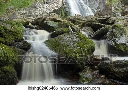 "Powerscourt Waterfall, County Wicklow, Ireland, Europe" View Large Photo Image Stock Photography - "Powerscourt Waterfall, County Wicklow, Ireland, Europe". Fotosearch