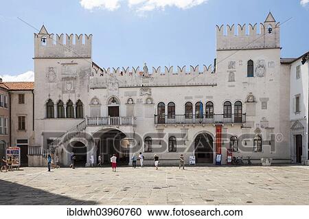"Praetorian Palace in Tito Square, Titov trg, Koper, Slovenian Littoral, Istria, Slovenia, Europe" View Large Photo Image Stock Image - "Praetorian Palace in Tito Square, Titov trg, Koper, Slovenian Littoral, Istria, Slovenia, Europe". Fotosearch