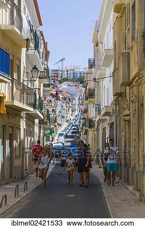 Praia da Nazare, Nazare, Oeste, Leiria District, Portugal, Europe View Large Photo Image Stock Image - Praia da Nazare, Nazare, Oeste, Leiria District, Portugal, Europe. Fotosearch