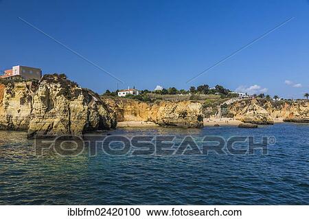 Praia Dona Ana, Lagos, Algarve, Portugal, Europe View Large Photo Image Stock Image - Praia Dona Ana, Lagos, Algarve, Portugal, Europe. Fotosearch