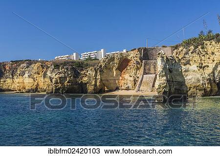 Praia Dona Ana, Lagos, Algarve, Portugal, Europe View Large Photo Image Stock Image - Praia Dona Ana, Lagos, Algarve, Portugal, Europe. Fotosearch