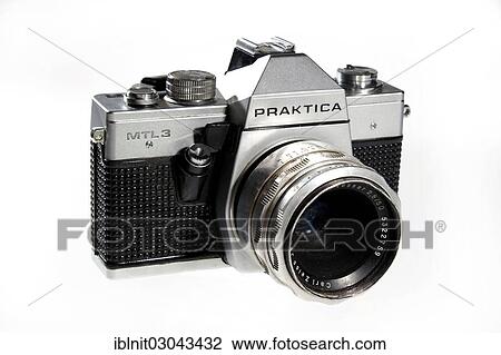 Stock Image - "Praktica MTL 3, 35mm single-lens reflex camera, SLR, GDR". Fotosearch