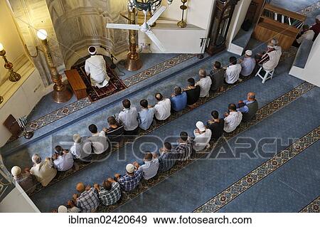 Prayer, former Orthodox Church of Sergius and Bacchus, today a mosque, Kuecuek Aya Sofya Camii, Little Hagia Sophia, Sultanahmet district, Istanbul, Turkey, Europe, Asia View Large Photo Image Stock Photo - Prayer, former Orthodox Church of Sergius and Bacchus, today a mosque, Kuecuek Aya Sofya Camii, Little Hagia Sophia, Sultanahmet district, Istanbul, Turkey, Europe, Asia. Fotosearch
