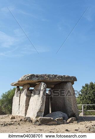 "Prehistoric remains of Cauria, stone dolmen grave Fontanaccia, archaeological site of the Neolithic period, Fontanaccia, France, Corsica, Europe" View Large Photo Image Stock Image - "Prehistoric remains of Cauria, stone dolmen grave Fontanaccia, archaeological site of the Neolithic period, Fontanaccia, France, Corsica, Europe". Fotosearch