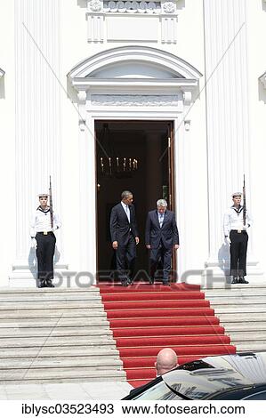 "President Barack Obama during the welcoming ceremony at Bellevue Palace with the German President Joachim Gauck, Berlin, Berlin, Germany, Europe" View Large Photo Image Stock Image - "President Barack Obama during the welcoming ceremony at Bellevue Palace with the German President Joachim Gauck, Berlin, Berlin, Germany, Europe". Fotosearch
