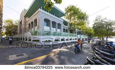 Stock Photography - "Presidential Palace of the Maldives, Male, North Male Atoll, Maldives, Asia". Fotosearch