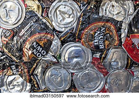 "Pressed beverage cans, recycling" View Large Photo Image Stock Photo - "Pressed beverage cans, recycling". Fotosearch