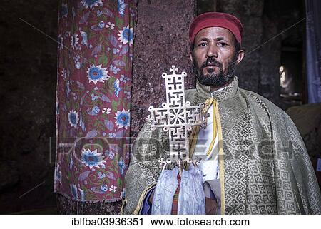 "Priest, Coptic Church, Lalibela, Ethiopia, Africa" View Large Photo Image Stock Image - "Priest, Coptic Church, Lalibela, Ethiopia, Africa". Fotosearch