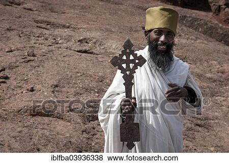 "Priest, Coptic Church, Lalibela, Ethiopia, Africa" View Large Photo Image Stock Photo - "Priest, Coptic Church, Lalibela, Ethiopia, Africa". Fotosearch