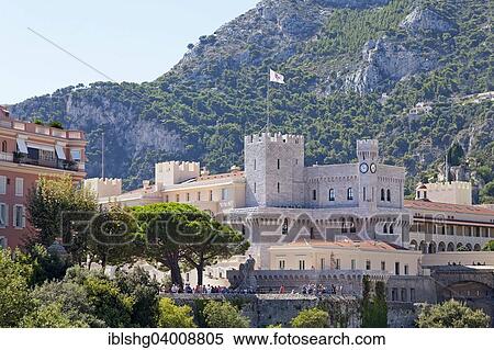 "Prince's Palace, Monaco, Europe" View Large Photo Image Stock Photography - "Prince's Palace, Monaco, Europe". Fotosearch