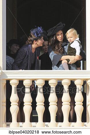 "Princess Caroline of Hanover, Tatiana Santo Domingo with son Sacha at the Prince's Palace on Fete du Prince national holiday, Principality of Monaco" View Large Photo Image Stock Photo - "Princess Caroline of Hanover, Tatiana Santo Domingo with son Sacha at the Prince's Palace on Fete du Prince national holiday, Principality of Monaco". Fotosearch