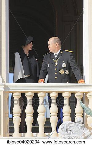 "Princess Charlene and Prince Albert II. of Monaco at the Prince's Palace on Fete du Prince national holiday, Principality of Monaco" View Large Photo Image Picture - "Princess Charlene and Prince Albert II. of Monaco at the Prince's Palace on Fete du Prince national holiday, Principality of Monaco". Fotosearch