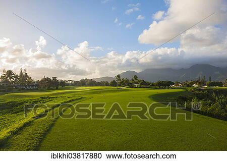 "Princeville Golf Course, Kauai, Hawaii, United States, North America" View Large Photo Image Stock Image - "Princeville Golf Course, Kauai, Hawaii, United States, North America". Fotosearch