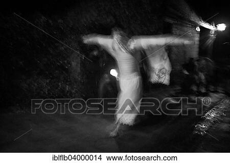 Picture - "Procession of the """"Empalaos"""", Valverde de la Vera, Extremadura, Espana". Fotosearch