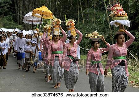 "Procession, people, parasols, Batur, Bali, Indonesia, Asia" View Large Photo Image Stock Photograph - "Procession, people, parasols, Batur, Bali, Indonesia, Asia". Fotosearch
