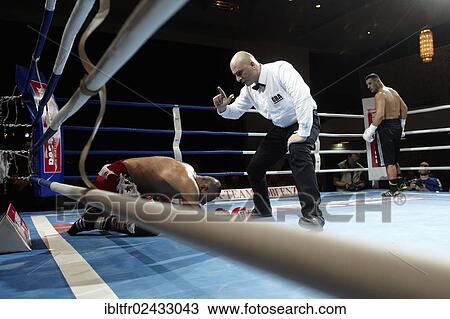 "Professional boxing match, referee counting Koksal Orduhan, fight between Enad Licina and Koksal Orduhan, Rhein-Mosel-Halle, Koblenz, Rhineland-Palatinate, Germany, Europe" View Large Photo Image Stock Image - "Professional boxing match, referee counting Koksal Orduhan, fight between Enad Licina and Koksal Orduhan, Rhein-Mosel-Halle, Koblenz, Rhineland-Palatinate, Germany, Europe". Fotosearch