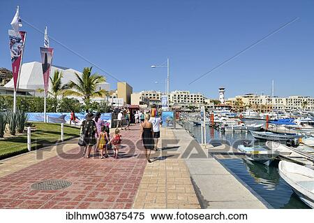 "Promenade, marina, Cabo San Lucas, Baja California Sur, Mexico, North America" View Large Photo Image Stock Photography - "Promenade, marina, Cabo San Lucas, Baja California Sur, Mexico, North America". Fotosearch