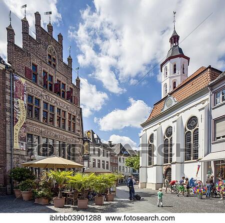 Protestant Church And Gothic House From 1540 Markt Square