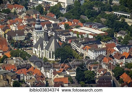 "Protestant Church of St. Mary with the marketplace with market stalls, City Museum, Lippstadt, Soester Boerde, Soest district, planned city, oldest founded city in Westphalia, North Rhine-Westphalia, Germany, Europe" View Large Photo Image Picture - "Protestant Church of St. Mary with the marketplace with market stalls, City Museum, Lippstadt, Soester Boerde, Soest district, planned city, oldest founded city in Westphalia, North Rhine-Westphalia, Germany, Europe". Fotosearch