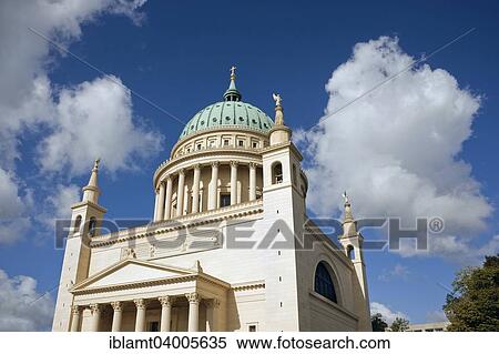 "Protestant St. Nicholas' Church, a listed building, Potsdam, Brandenburg, Germany, Europe" View Large Photo Image Stock Photography - "Protestant St. Nicholas' Church, a listed building, Potsdam, Brandenburg, Germany, Europe". Fotosearch