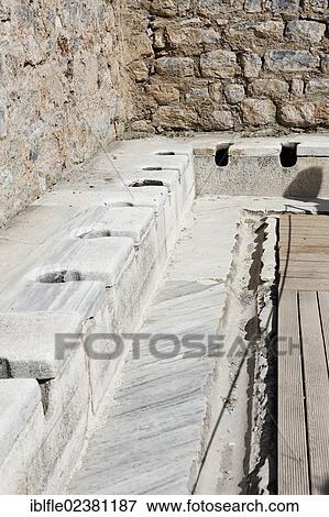 "Public latrines, ancient excavation site of Ephesus, UNESCO World Heritage Site, Ephesus, Ephesos, Efes, Izmir, Turkish Aegean, western Turkey, Turkey, Asia" View Large Photo Image Stock Photo - "Public latrines, ancient excavation site of Ephesus, UNESCO World Heritage Site, Ephesus, Ephesos, Efes, Izmir, Turkish Aegean, western Turkey, Turkey, Asia". Fotosearch