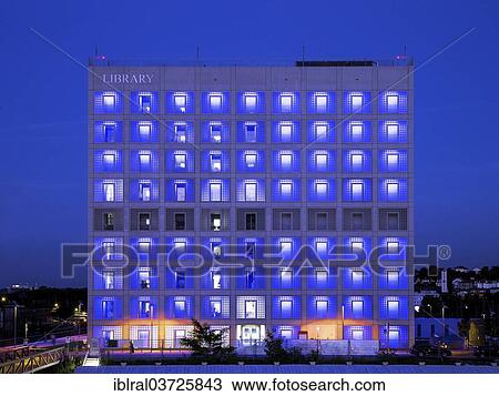 "Public library at Mailaender Platz square, at night, Stuttgart, Baden-Wurttemberg, Germany, Europe" View Large Photo Image Stock Image - "Public library at Mailaender Platz square, at night, Stuttgart, Baden-Wurttemberg, Germany, Europe". Fotosearch