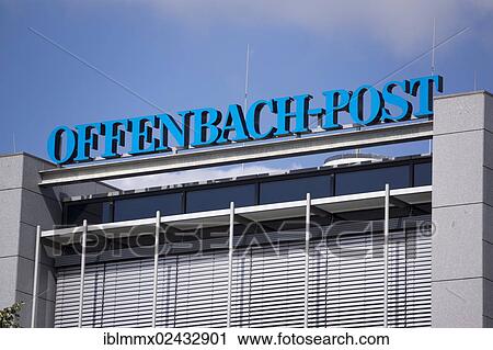 "Publishing house of the OFFENBACH-POST newspaper, Offenbach, Hesse, Germany, Europe, PublicGround, Europe" View Large Photo Image Stock Image - "Publishing house of the OFFENBACH-POST newspaper, Offenbach, Hesse, Germany, Europe, PublicGround, Europe". Fotosearch