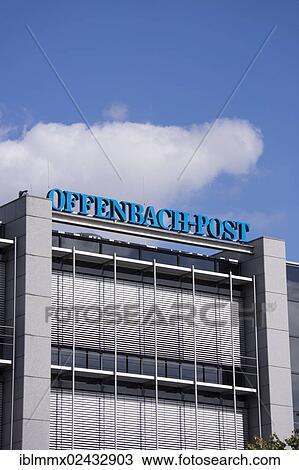 "Publishing house of the OFFENBACH-POST newspaper, Offenbach, Hesse, Germany, Europe, PublicGround, Europe" View Large Photo Image Stock Image - "Publishing house of the OFFENBACH-POST newspaper, Offenbach, Hesse, Germany, Europe, PublicGround, Europe". Fotosearch