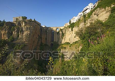 "Puente Nuevo bridge, Ronda, Costa del Sol, Andalusia, Spain, Europe" View Large Photo Image Stock Photo - "Puente Nuevo bridge, Ronda, Costa del Sol, Andalusia, Spain, Europe". Fotosearch