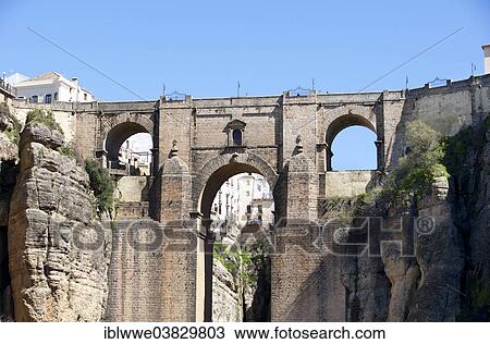 "Puente Nuevo, historic centre, Ronda, Province of Malaga, Andalusia, Spain, Europe" View Large Photo Image Stock Image - "Puente Nuevo, historic centre, Ronda, Province of Malaga, Andalusia, Spain, Europe". Fotosearch