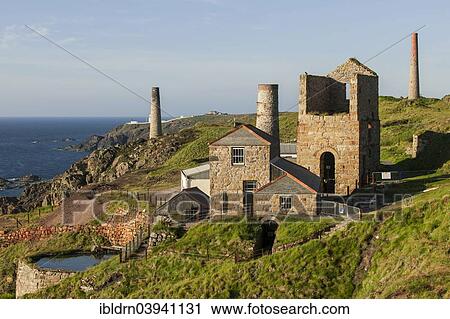 "Pump house and ventilation house of the former tin and copper mine Levant Mine, Trewellard, Cornwall, United Kingdom, Europe" View Large Photo Image Stock Image - "Pump house and ventilation house of the former tin and copper mine Levant Mine, Trewellard, Cornwall, United Kingdom, Europe". Fotosearch