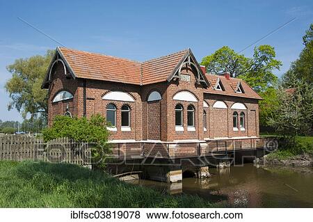 "Pumping station of 1907, Nemunas Delta Regional Park, Uostadvaris, Lithuania, Baltic States, Europe" View Large Photo Image Stock Photo - "Pumping station of 1907, Nemunas Delta Regional Park, Uostadvaris, Lithuania, Baltic States, Europe". Fotosearch