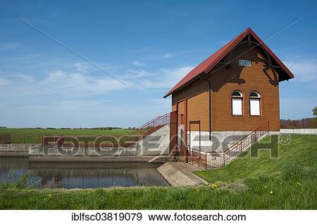 "Pumping station of 2007, Nemunas Delta Regional Park, Uostadvaris, Lithuania, Baltic States, Europe" View Large Photo Image Stock Photo - "Pumping station of 2007, Nemunas Delta Regional Park, Uostadvaris, Lithuania, Baltic States, Europe". Fotosearch