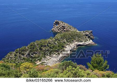 Stock Photograph - "Punta de sa Foradada, Majorca, Balearic Islands, Spain, Europe". Fotosearch