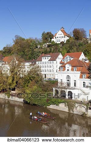 "Punts on the Neckar river, old town, Tubingen, Baden-Wurttemberg, Germany, Europe" View Large Photo Image Stock Image - "Punts on the Neckar river, old town, Tubingen, Baden-Wurttemberg, Germany, Europe". Fotosearch