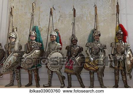 "Puppets dressed in knights' armour, puppet theatre, Opera dei Pupi or Sicilian puppet theatre, museum Museo Internazionale delle marionette Antonio Pasqualino, Palermo, Sicily, Italy, Europe" View Large Photo Image Stock Image - "Puppets dressed in knights' armour, puppet theatre, Opera dei Pupi or Sicilian puppet theatre, museum Museo Internazionale delle marionette Antonio Pasqualino, Palermo, Sicily, Italy, Europe". Fotosearch