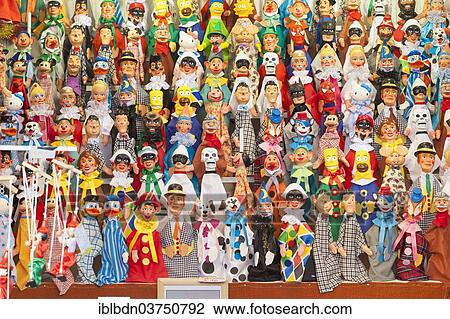 "Puppets on display at a market stall in Navona Square, Piazza Navona, Rome, Lazio, Italy, Europe" View Large Photo Image Stock Image - "Puppets on display at a market stall in Navona Square, Piazza Navona, Rome, Lazio, Italy, Europe". Fotosearch