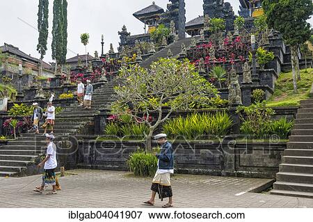 Stock Photo - "Pura Besakih Temple complex, Bali, Indonesia, Asia". Fotosearch
