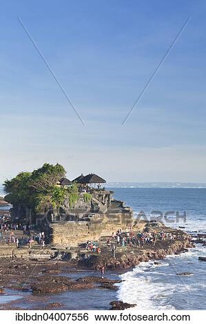 Stock Photograph - "Pura Tanah Lot Temple, Bali, Indonesia, Asia". Fotosearch