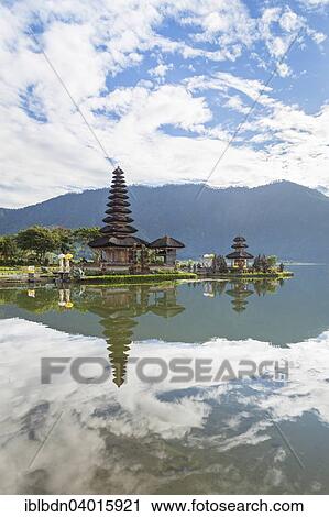 "Pura Ulun Danu Batur temple, Bratan lake, Bali, Indonesia, Asia" View Large Photo Image Stock Image - "Pura Ulun Danu Batur temple, Bratan lake, Bali, Indonesia, Asia". Fotosearch