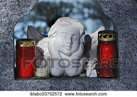 "Putti with grave candles, Westfriedhof, Munich, Upper Bavaria, Bavaria, Germany, Europe" View Large Photo Image Stock Image - "Putti with grave candles, Westfriedhof, Munich, Upper Bavaria, Bavaria, Germany, Europe". Fotosearch