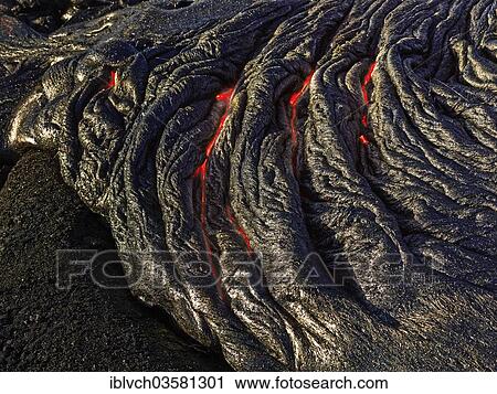 "PuÊ»u ʻŌʻŠor Puu Oo volcano, volcanic eruption, lava, red hot lava flow, HawaiÊ»i-Volcanoes-Nationalpark, USA, Hawaii, United States, North America" View Large Photo Image Stock Image - "PuÊ»u ʻŌʻŠor Puu Oo volcano, volcanic eruption, lava, red hot lava flow, HawaiÊ»i-Volcanoes-Nationalpark, USA, Hawaii, United States, North America". Fotosearch