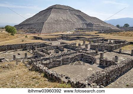 "Pyramid del Sol or Pyramid of the Sun, with remains of ancillary buildings, UNESCO World Heritage Site Archaeological Site of Teotihuacan, Mexico, Mexico, North America" View Large Photo Image Stock Image - "Pyramid del Sol or Pyramid of the Sun, with remains of ancillary buildings, UNESCO World Heritage Site Archaeological Site of Teotihuacan, Mexico, Mexico, North America". Fotosearch