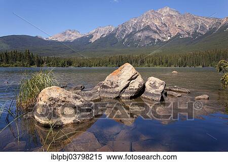 "Pyramid Lake, Pyramid Mountain, Jasper, Canada, North America" View Large Photo Image Stock Photography - "Pyramid Lake, Pyramid Mountain, Jasper, Canada, North America". Fotosearch