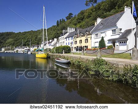 "Quai Amiral Douguet with Old Salt House, Chateaulin, Finistere, Brittany, France, Europe, PublicGround, Europe" View Large Photo Image Stock Image - "Quai Amiral Douguet with Old Salt House, Chateaulin, Finistere, Brittany, France, Europe, PublicGround, Europe". Fotosearch