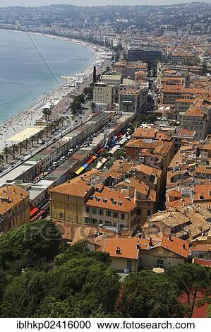 Quai des Anglais, cityscape, Nice, Cote d'Azur, France, Europe View Large Photo Image Stock Image - Quai des Anglais, cityscape, Nice, Cote d'Azur, France, Europe. Fotosearch
