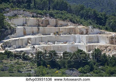 "Quarry in Lozisca, whitest limestone in the world, Island of Brac, Dalmatia, Croatia, Europe" View Large Photo Image Stock Photograph - "Quarry in Lozisca, whitest limestone in the world, Island of Brac, Dalmatia, Croatia, Europe". Fotosearch